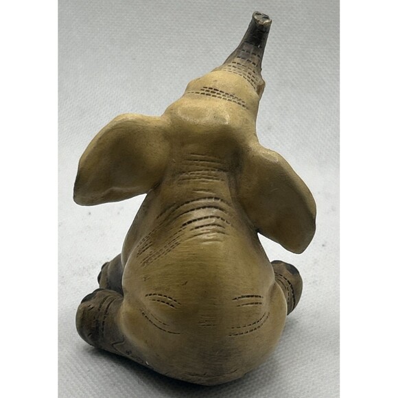 Vintage Guido Cacciapuoti Signed Ceramic Baby Elephant Figurine Collectable - Picture 3 of 5